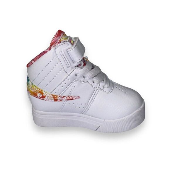 Fila Vulc 13 Rogue Tie-Dye Sneakers White / Multicolor 7FM01773-169 Toddler 5 - Picture 7 of 11